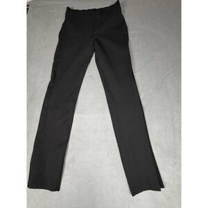 QuincePants Womens XS Black Ultra-Stretch Ponte Straight Leg Work Dress
